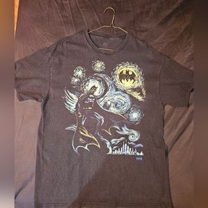 Rare mens Batman Starry night themed shirt